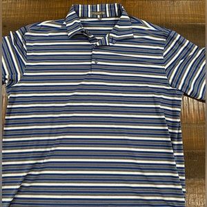 Peter Millar summer comfort Men’s XL stripped polo